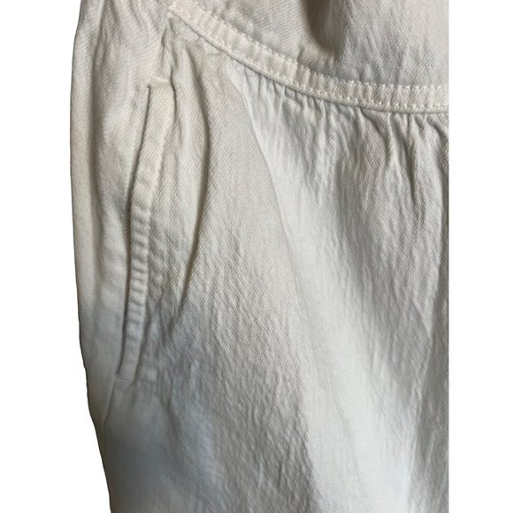 American Eagle vintage look embroidered white cream romper Size - Picture 8 of 8